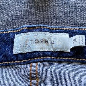 Torrid Boyfriend Stonewashed Jeans